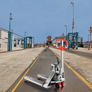 Empilhadeira Eletrônica Escala Elétrica Porta-paletes Manual Função de Pesagem Do Caminhão De Paletes 2T/3T capital - Product Image 2