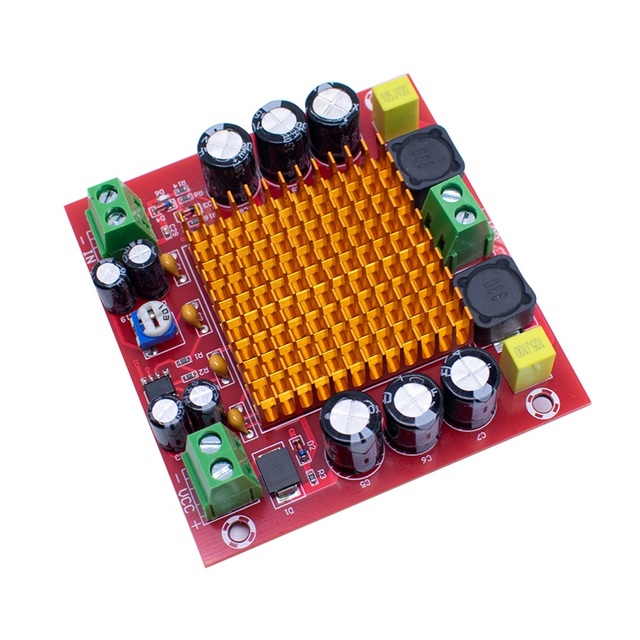Digital Amplifier Board TPA3116DA TPA3116 150W D2 Mono Channel Digital Power Audio Amplifier Board XH-M544 DC 12V 24V