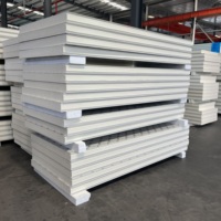 Usine directe en métal PU panneau sandwich isolation thermique mousse de polyuréthane pour chambre froide entrepôt isolation thermique