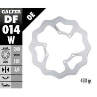 Disque de frein avant Galfer Wave pour Honda CRF 450R 02-14 UTV Parts & Accessories