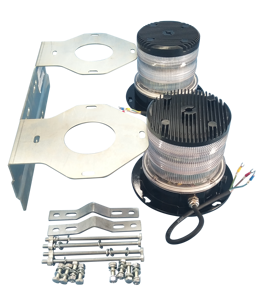 Luce media doppia di ostruzione di aviazione di intensità ZG2KD con la funzione di sincronizzazione del GPS (facoltativa), spia d'avvertimento dell'aeromobile - Product Image 3