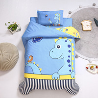 Nouveau concepteur 100% coton ensembles de literie articles en vrac en gros pour l'école maternelle mignon 3 pièces enfants draps 6 pièces imprimé chambre