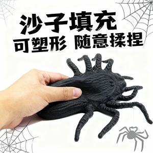 Xc Haleen पैरोडी प्लास्टिक मकड़ी के आकार के बड़े यथार्थवादी धीमी गति से रीबाउंड सॉर्ट टॉय के साथ खिलौना - Product Image 6