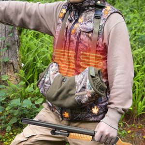 Usine personnalisé Camouflage 5V 7.4V 12V gilet chauffant USB DC Charge hiver Sports de plein air homme gilet chauffant pour la chasse - Product Image 2
