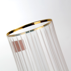 Flûtes à champagne élégantes à bord doré, gobelets à vin en verre soufflé à la main pour les mariages, les fêtes et l'usage quotidien - Product Image 5