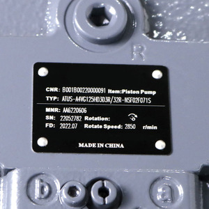ปั๊มไฮดรอลิกแบบลูกสูบ Rexroth A4VG รุ่น A4VG28 A4VG45 A4VG125 |   แรงดัน 400 บาร์ |   ความจุเครื่องยนต์ 28-250 ซีซี |   อัตราการไหลสูงสุด 450 ลิตร/นาที - Product Image 5