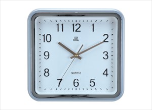 Reloj de Pared Cuadrado, Movimiento Silencioso, Sin Tictac, Moderno y Sencillo, Fácil de Leer, Reloj de Pared Pequeño de Cuarzo, Funciona con Pilas - Product Image 2