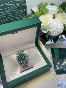 Montre de luxe haut de gamme pour homme, étanche, avec bracelet en or blanc, boîtier en acier inoxydable, mouvement Seiko 3235 - Product Image 2