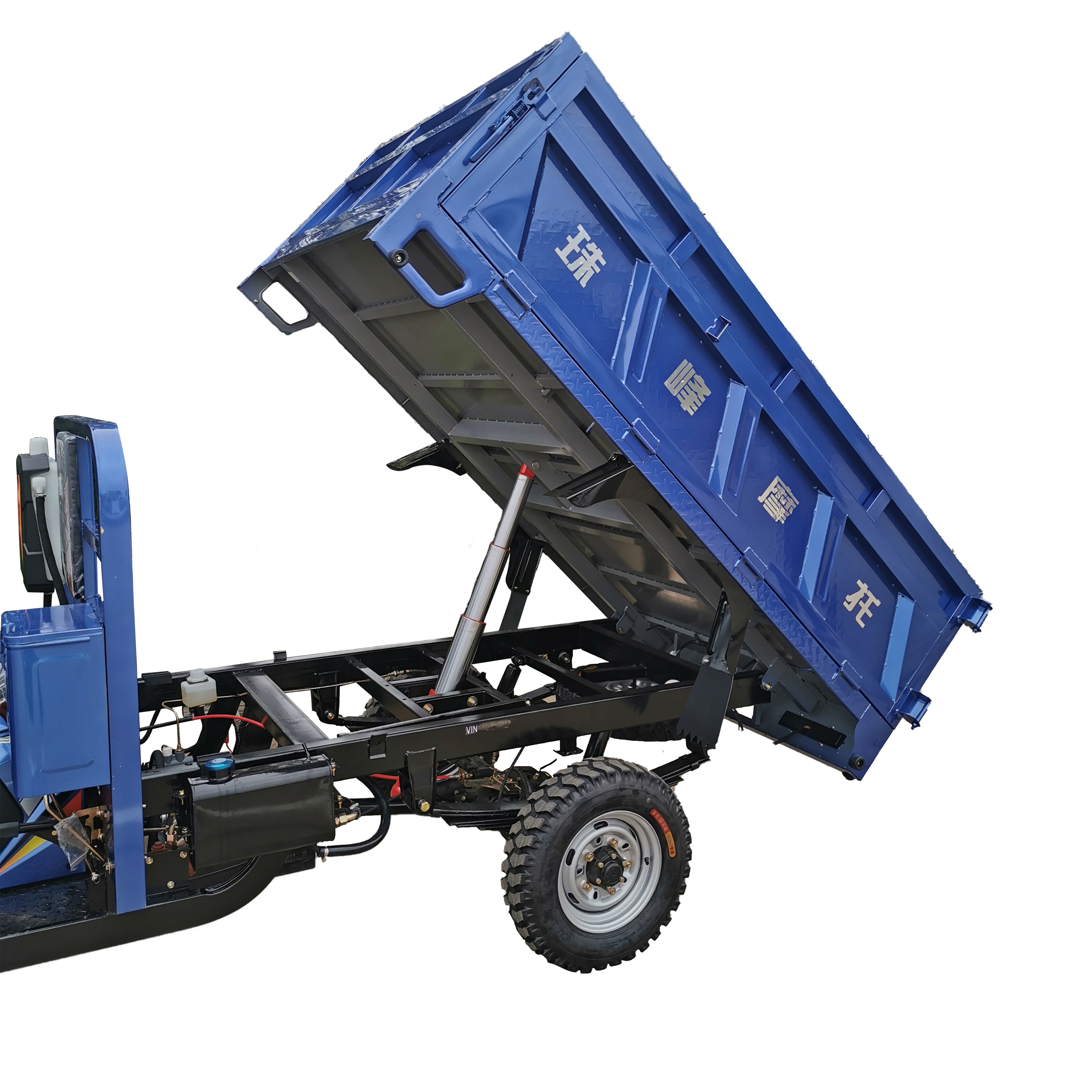 200cc Water Cooled Three Wheel Motorized Cargo Motorcycles 2*1.4m