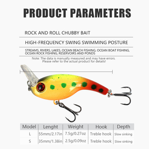 Leurre de pêche TGD Best Minnow <span class=keywords><strong>Crankbait</strong></span> coulant 2,5g 7,5g 35mm 55mm Micro pour la pêche en eau douce, brochet, truite, <span class=keywords><strong>perche</strong></span>, basse, leurre dur - Product Image 2