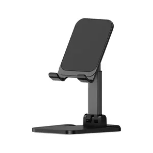 High Quality Natural Universal ABS+ Silicone Stretched and Retractable Desktop Mobile Phone Holder Cell Phone Stand