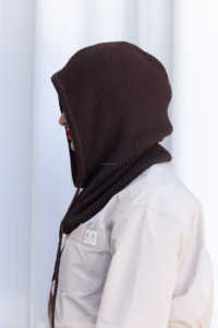 <span class=keywords><strong>LO</strong></span>.LOVE Muslimische Damen Winter Warme Balaclava Hijab Unterkappe aus Strickstoff Hautfreundlich & Atmungsaktiv für Alle Jahreszeiten - Product Image 3