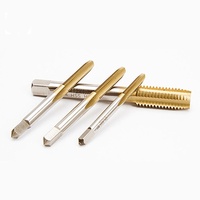 Jeu de tarauds et forets droits HSS rectifiés avec précision, revêtement TiCN, compatibles CNC, M3-M12, pour filetage industriel et DIY