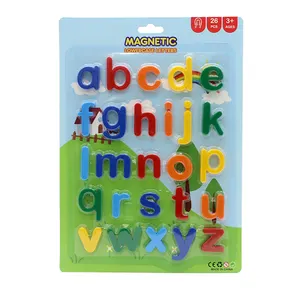 Goedkope Abc 123 Koelkast Magneet Plastic Magnetische Alfabet Letters En Cijfers
