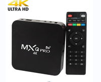 Boîtier TV intelligent MXQ Pro Android 7.1 1G + 8G Quad Core 4K HD 2.4GHz WiFi Media Player US
