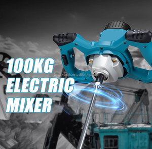 Mezclador Eléctrico Portátil MUFASHA, Herramienta para Mezclar Pintura y Lodo, Mezclador de Concreto - Product Image 5