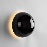Lampe murale de couloir moderne de luxe léger, style nordique, LED blanc chaud, lampe de chevet pour chambre et couloir, design Eclipse