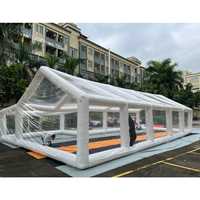 Tente gonflable géante transparente imperméable de couverture de piscine de dôme de piscine extérieure