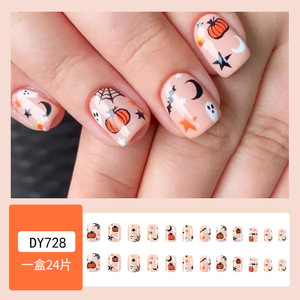 Kit de <span class=keywords><strong>Uñas</strong></span> Artificiales Profesionales <span class=keywords><strong>para</strong></span> Halloween 2026, Estilo Nuevo, <span class=keywords><strong>Uñas</strong></span> Postizas Hechas a Mano, Empaque Elegante <span class=keywords><strong>para</strong></span> Uso Estético - Product Image 3