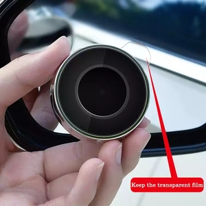 Y-0002 360 degrés rotatif grand angle cadre rond miroir d'angle mort <span class=keywords><strong>voiture</strong></span> <span class=keywords><strong>ventouse</strong></span> montage rétroviseur auxiliaire - Product Image 3