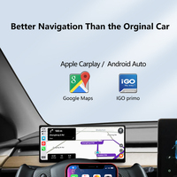 Écran LED intelligent Tesl HUD 8,8 pouces 9 pouces pour Tesl Model 3 Model Y, CarPlay sans fil, Android Auto, Hi Car, Carlife