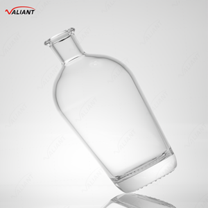 Botella de licor de vidrio de 500ml avec tapa de corcho whisky gin ron vodka <span class=keywords><strong>tequila</strong></span> de calidad alimentaria - Product Image 3