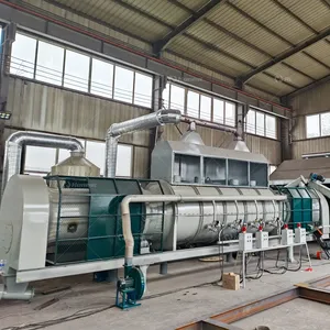 Continuous Rotary Sawdust Charcoal Carbonization Furnace/Pinenut Shell Charcoal Production Scrap Ubc Decoating Furnace