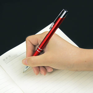 促销个性化金属圆珠笔定制激光雕刻印刷和品牌标志制造商赠送的廉价礼品 - Product Image 5