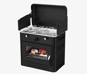 Estufa Portátil <span class=keywords><strong>de</strong></span> Doble Quemador Automática <span class=keywords><strong>de</strong></span> Propano y <span class=keywords><strong>Butano</strong></span> <span class=keywords><strong>con</strong></span> <span class=keywords><strong>Horno</strong></span>, Certificada en Calidad, para Acampar al Aire Libre - Product Image 1