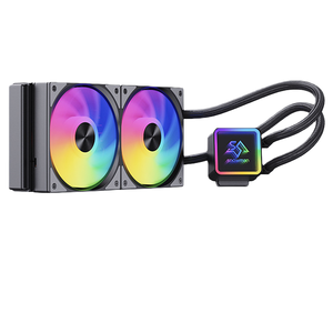 Enfriador Líquido para Juegos Hurricane Beast de 120/<span class=keywords><strong>240</strong></span>/360 mm de Varios Tamaños |   Ventilador de Refrigeración por Agua de Alta Velocidad y Bajo Ruido con Pantalla - Product Image 1