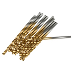 50 cái mũi khoan xoắn phủ titan HSS đặt hệ thống số liệu thép tốc độ cao mạ titan 1.0-3.0mm - Product Image 2