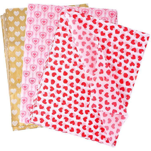 Tùy chỉnh mô giấy bao bì mang nhãn hiệu màu xanh màu hồng đen vàng Logo gói giấy <span class=keywords><strong>Tissue</strong></span> - Product Image 5
