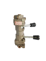 QF502A Vanne pneumatique 2+2 de commutation d'air, valve manuelle pour système de forage pétrolier