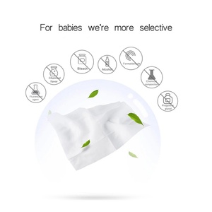 Vente directe d'usine, lingettes antibactériennes sans alcool, écologiques, extra douces, jetables, emballées individuellement, marque privée - Product Image 6