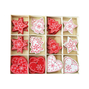 Wholesale <strong>Christmas</strong> Ornaments Wood <strong>Gifts</strong> <strong>Box</strong> Accessories <strong>Christmas</strong> Decoration Supplies - Product Image 2