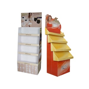 Siêu Thị Có Thể Gập Lại POP Carton Đứng Tùy Chỉnh Bán Lẻ Xách Tay POS Đầy Đủ Pallet <span class=keywords><strong>Shipper</strong></span> Tông Hiển Thị Tông T Shirt Hiển Thị - Product Image 5
