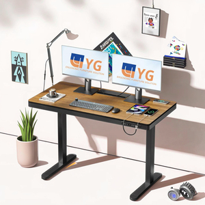 Chiều cao có thể điều chỉnh thường vụ bàn với ngăn kéo không dây sạc quản lý cáp - Product Image 4