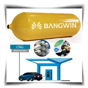 Bangwin गर्म बिक्री उच्च दबाव सीएनजी सिलेंडर कार संपीड़ित प्राकृतिक गैस भंडारण कंटेनर टैंक