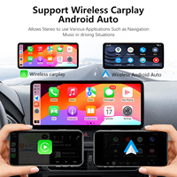 12,3 pulgadas inalámbrico CarPlay Multimedia pantalla ultrafina Android Auto para Audi Q5 2009-2017 pantalla táctil Linux Bluetooth
