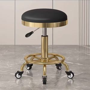Silla de Barbero Portátil Ajustable en Oferta con Bomba Hidráulica, Asiento de Cuero Sintético, Diseño Moderno para Taller y Hotel - Product Image 4