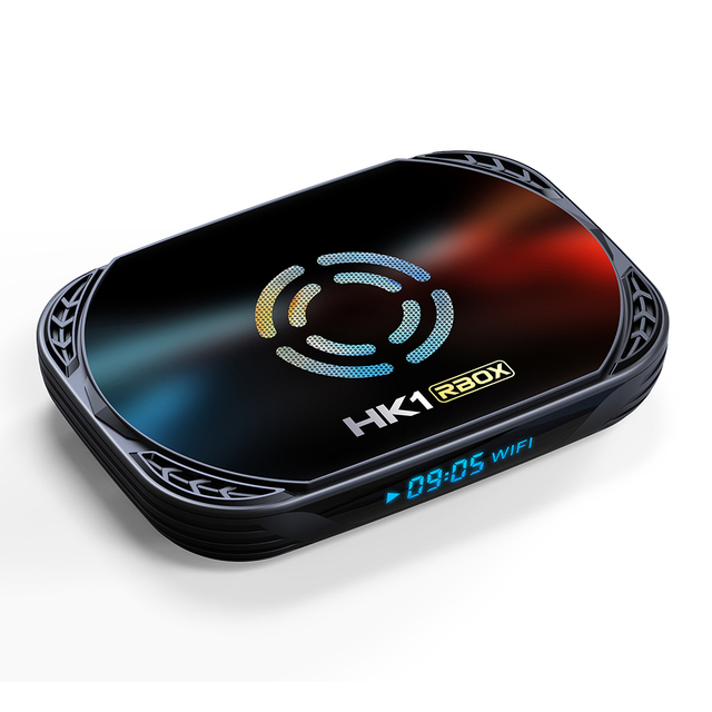 Factory Direct Sale HK1 RBOX X50 Android 14.0 for Box Amlogic S905A (S905X5M) 8K 4GB WiFi2.4GHz 10/100Mbps OEM TV Box