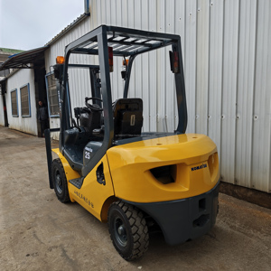 Automatic <b>Used</b> Komatsu Japan 2.5 Ton Diesel Powered <b>Pallet</b> Truck FD25 2023 Model 4X4 AWD Seat Operator 3m Lifting Height - Product Image 4