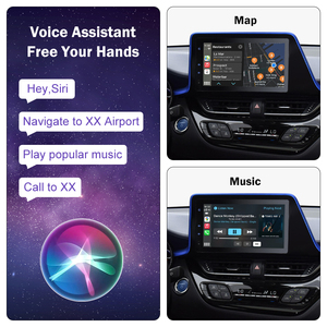 Kit de rénovation automatique Android <span class=keywords><strong>Carplay</strong></span> sans fil Road Top pour <span class=keywords><strong>Toyota</strong></span> Highlander/<span class=keywords><strong>RAV4</strong></span>/Tundra/Tacoma/Camry/Corolla/Avalon/Prius/C-HR - Product Image 5
