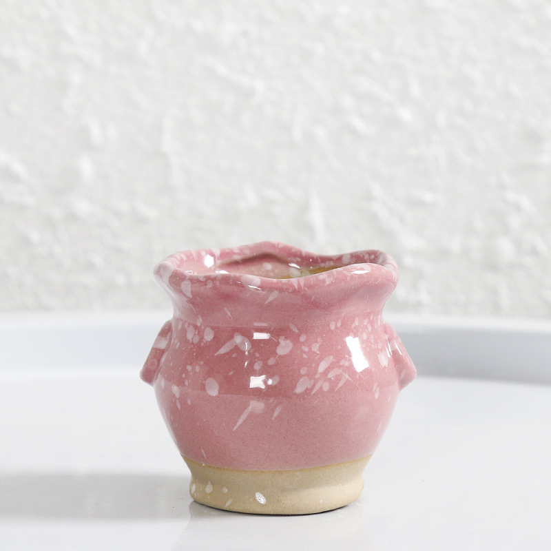 Wave Flower Pot [Star Pink]]