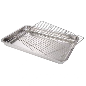 304 נירוסטה חום עמיד בפני קורוזיה תבנית אפייה גז במחבת גז/תנור חשמלי/תנור תואם כיפוף מרותך - Product Image 2