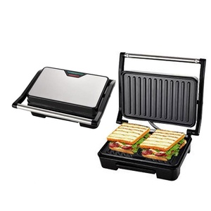 <span class=keywords><strong>Grill</strong></span> électrique portable double face antiadhésif avec revêtement PTFE pour petit-déjeuner ou steak, idéal pour la maison - Product Image 3