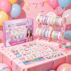 Custom Hair Accessories Set DIY <b>Headband</b> Bracelet <b>Cute</b> Bows Stars Flowers Pins Craft Kit for Teen Girls Bulk - Product Image 6