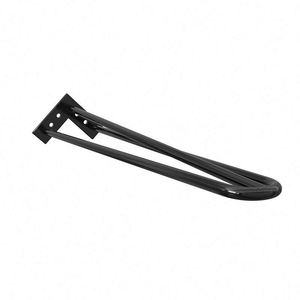 Pieds de table basse en métal de qualité supérieure, pieds en forme d'épingle à cheveux, 3 tiges, 16 pouces - Product Image 5