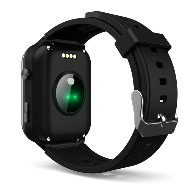 SOS Emergency Call Fitness Tracker Heart Rate Band Smart Health Watch Fall Detection Alarm Medication Reminder Watch for Elderly