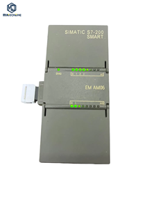 S7-200SMART EM AM06 6ES7 2 โมดูล PLC ตัวควบคุมลอจิกแบบตั้งโปรแกรมได้ โมดูลควบคุมอุตสาหกรรม โมดูลอินพุตเอาต์พุตแบบอะนาล็อก - Product Image 1